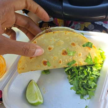 Chula’s Kitchen - Their big taco for $3.75 - Food Trucks Near Me