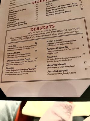 Menu photo 4 Mia Rosebud Boca Raton, FL