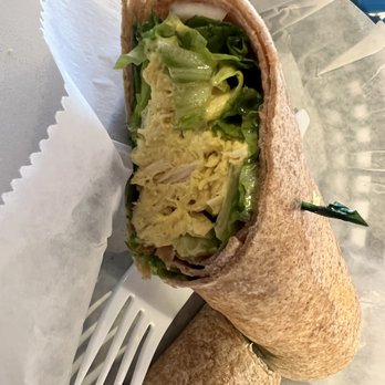 Limbertwig Cafe - Curry chicken salad wrap - American Near Me - Morganton, North Carolina Limbertwig Cafe - Curry chicken salad wrap - American Near Me - Morganton, North Carolina