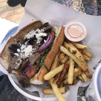 Frenchie’s On 3rd - Gyro poboy. Yummy. - Burgers Near Me - McCall, Idaho Frenchie’s On 3rd - Gyro poboy. Yummy. - Burgers Near Me - McCall, Idaho