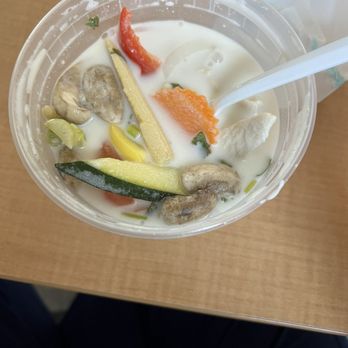 Khong Thai Cuisine - To go Tom Kar with extra veggies and chicken - Thai Near Me - Rochester, New York