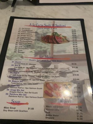 Menu photo 3 Min Sushi Restaurant Stony Point, NY