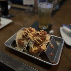 Henley's Village Tavern - Panko shrimp tacos