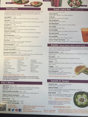 Menu photo 4 Vitality Bowls Lubbock, TX Menu photo 4 Vitality Bowls Lubbock, TX
