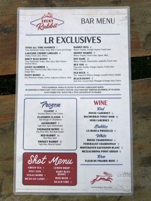 Menu photo 1 Lucky Rabbit Jonestown, TX Menu photo 1 Lucky Rabbit Jonestown, TX