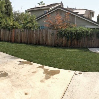 Kiser Landscape Yard Pros - Complete backyard overhaul with concrete - Landscaping Near Me