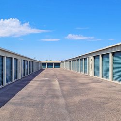 Litchfield Park Storage Solutions - Wide aisles and accessible drive-up units.