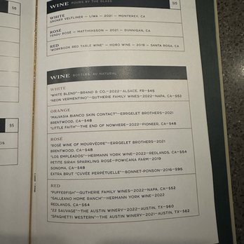The Overland - Wine Menu - Cocktail Bars Near Me - Redlands, California The Overland - Wine Menu - Cocktail Bars Near Me - Redlands, California