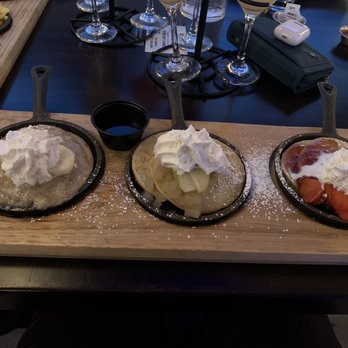 Flights - Flight of American Mini Pancakes - New American Near Me - Las Vegas, Nevada