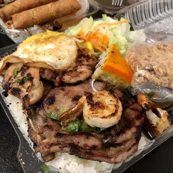 Pho Huong Que - #41 Com Dac Biet Suon Nuong, Ga Nuong, Tom Nuong, BI, Cha, Opla - Vietnamese Near Me - Oakland, California Pho Huong Que - #41 Com Dac Biet Suon Nuong, Ga Nuong, Tom Nuong, BI, Cha, Opla - Vietnamese Near Me - Oakland, California