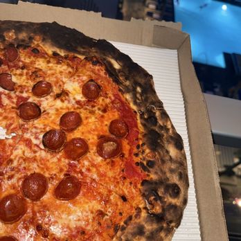 Odie's Pizza - Burnt Pepperoni pizza - Pizza Near Me - Oceanside, California Odie's Pizza - Burnt Pepperoni pizza - Pizza Near Me - Oceanside, California