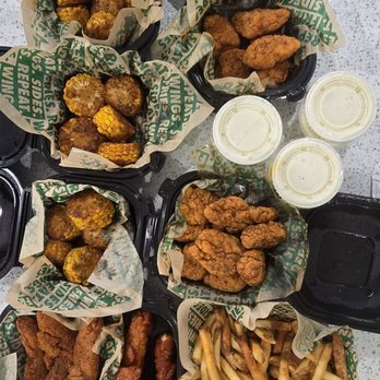 Wingstop - Cajun Fried Corn, Louisiana Rub & Hot Honey Rub Boneless Wings, Seasoned Fries, Mango Habanero & Hot Honey Rub Tenders - Chicken Wings Near Me - Hicksville, New York Wingstop - Cajun Fried Corn, Louisiana Rub & Hot Honey Rub Boneless Wings, Seasoned Fries, Mango Habanero & Hot Honey Rub Tenders - Chicken Wings Near Me - Hicksville, New York