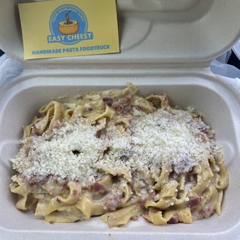 Easy Cheesy - a container of pasta - Food Trucks Near Me - Naples, Florida