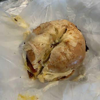 Bungalow Bagels - Big Kahuna on an Asiago bagel - Coffee & Tea Near Me - Sarasota, Florida Bungalow Bagels - Big Kahuna on an Asiago bagel - Coffee & Tea Near Me - Sarasota, Florida