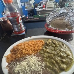 El Fino Mexican Cuisine - Carne de Puerco En Salsa Verde Lunch