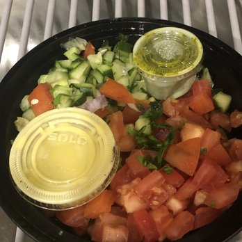 Hummus Kitchen - Mediterranean Chopped Salad Mazze - Mediterranean Near Me - New York, New York