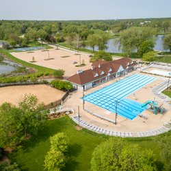 Northside Family Aquatic Center - 2019 aerial photo of Northside Family Aquatic Center