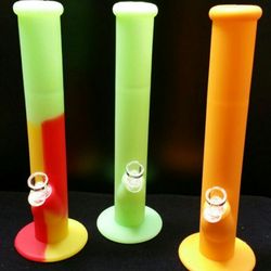 Green Mile Smoke Shop - New silicone glow in the dark waterpipes