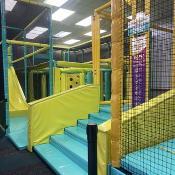 Chuck E. Cheese - Playground trampoline zone - Pizza Near Me - Orange, Connecticut