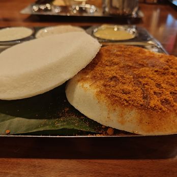Veg Vihaar - Thatte idly - Spongy and yummy with the ghee podi - Breakfast & Brunch Near Me - Little Elm, Texas Veg Vihaar - Thatte idly - Spongy and yummy with the ghee podi - Breakfast & Brunch Near Me - Little Elm, Texas
