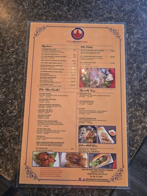 Menu photo 1 Pho or Kuy Teav Noodle Shack Edmonton, AB Menu photo 1 Pho or Kuy Teav Noodle Shack Edmonton, AB