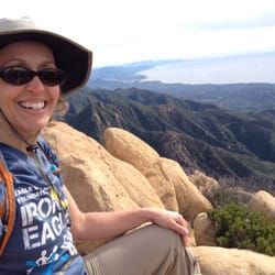 Santa Barbara Day Hike Company - SBDHC takes you to breathtaking places! My Awesome wife Pamela is loving the her hime!