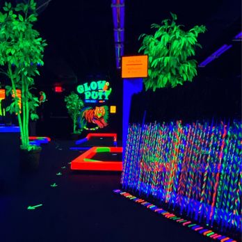 Glow Putt Mini Golf - Adults have a section to pick a putter - Mini Golf Near Me - Scottsdale, Arizona Glow Putt Mini Golf - Adults have a section to pick a putter - Mini Golf Near Me - Scottsdale, Arizona