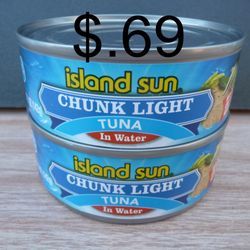Grocery Outlet - Excellent Flavor & Texture - about 30% cheaper than other canned tuna brands!  btw - $.69 per 5 ounce can (2 units are shown in image)
