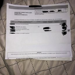 "Billing Statement" ...what a joke