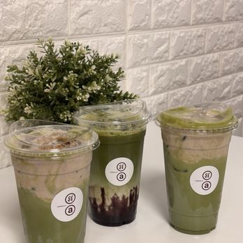 Aun Brew & Co - Banana pudding matcha and blueberry matcha - Coffee & Tea Near Me - Rancho Cordova, California Aun Brew & Co - Banana pudding matcha and blueberry matcha - Coffee & Tea Near Me - Rancho Cordova, California