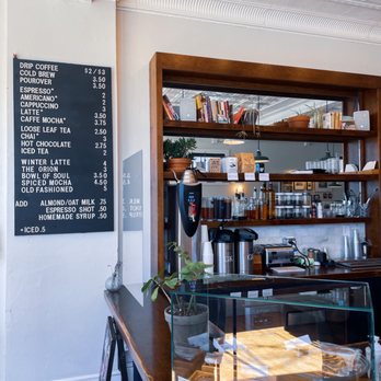 Goodkind Coffee - menus on the wall - Coffee & Tea Near Me - Lakewood, Ohio