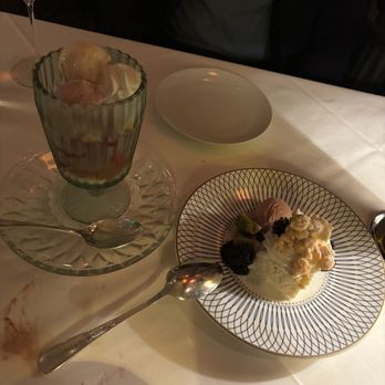 Boulevard - Strawberry yuzu sundae and tres leche with caramel corn on top - New American Near Me - San Francisco, California Boulevard - Strawberry yuzu sundae and tres leche with caramel corn on top - New American Near Me - San Francisco, California