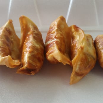 Golden China - Fried Pot stickers there were 6 but hubby ate one lol - Chinese Near Me - Vancouver, Washington Golden China - Fried Pot stickers there were 6 but hubby ate one lol - Chinese Near Me - Vancouver, Washington