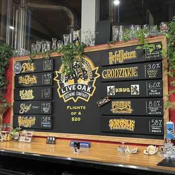 Live Oak Brewing Company - Current selection on 11/9/23 - Breweries Near Me - Del Valle, Texas Live Oak Brewing Company - Current selection on 11/9/23 - Breweries Near Me - Del Valle, Texas