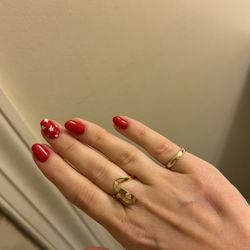 Diana Hatboro Nails and tanning  - 4th of July Gel Manicure