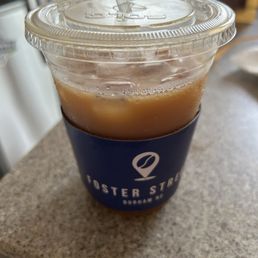 Irish cream cold brew, I could only stomach a little bit of it Irish cream cold brew, I could only stomach a little bit of it