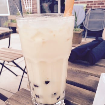 Thai Cottage - Mango bubble milk tea...yum! - Thai Near Me - Pittsburgh, Pennsylvania