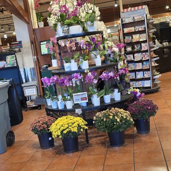 The Fresh Market - Flowers near the entrance welcome you. - Grocery Near Me - Roanoke, Virginia