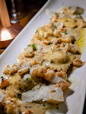 Photo of Bella Trattoria - San Francisco, CA, US. Lobster ravioli