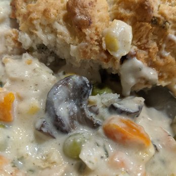 Dandelion - Chicken pot pie is delicious!! - Cafes Near Me - Hendersonville, North Carolina