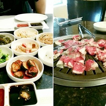 Cham Soot Gol - Banchan and beef brisket. - Korean Near Me - Buena Park, California Cham Soot Gol - Banchan and beef brisket. - Korean Near Me - Buena Park, California