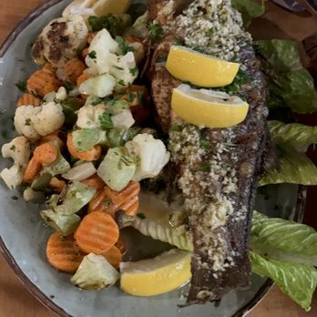 Libanais Sweets And Restaurant - Branzino Lebanese Style Plate - Lebanese Near Me - Lincolnwood, Illinois