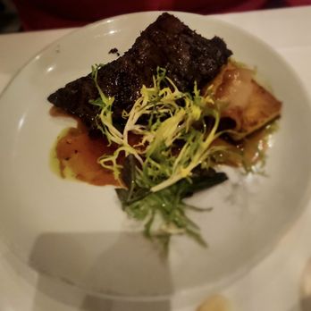 Prime - Crusted Skirt steak with polenta - American Near Me - Huntington, New York Prime - Crusted Skirt steak with polenta - American Near Me - Huntington, New York
