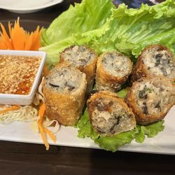 Yummy Thai Flower Mound Best Authentic Thai Food Restaurant TX - 001. Yummy Egg Rolls