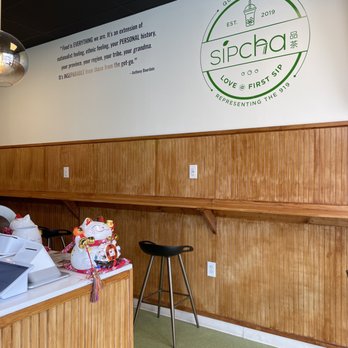 SipCha - Right when you walk in - Bubble Tea Near Me - Cary, North Carolina
