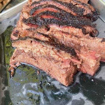 Agape BBQ - Moist brisket - Barbeque Near Me - Liberty Hill, Texas