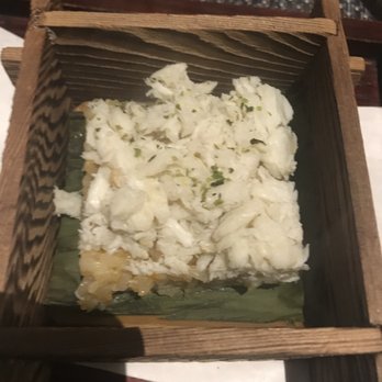 Sushi Taro - crab meat over rice in a cedar box - Sushi Bars Near Me - Washington, DC, District of Columbia Sushi Taro - crab meat over rice in a cedar box - Sushi Bars Near Me - Washington, DC, District of Columbia