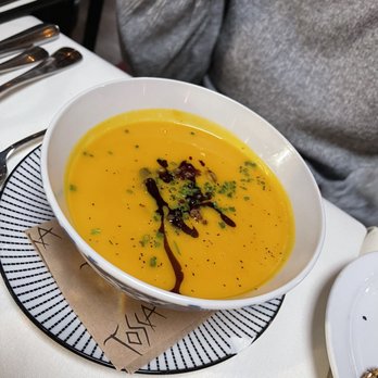 Tosca - Local Squash Soup - Italian Near Me - Hingham, Massachusetts