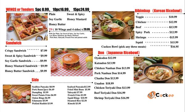 Menu photo 3 Cuckoo Chicago, IL