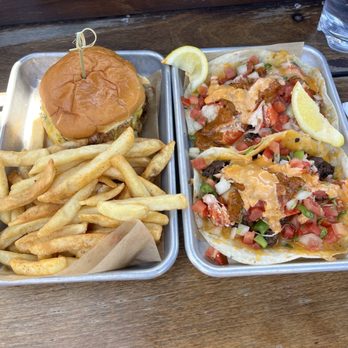 PRK 101 - Smash burger and Surf N Turf tacos - Beer Bar Near Me - Carlsbad, California